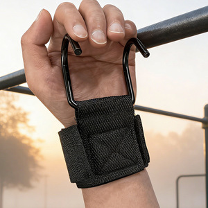 Lifting Straps Nylon Black Strength Training Men Parallel Bar Training Machine - Product Image 1