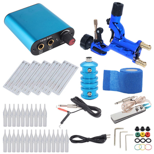 Kit de machine à tatouer rotative 7 couleurs Dragonfly, pistolet moteur Shader Liner avec aiguilles et embouts jetables pour débutants en tatouage - Product Image 2