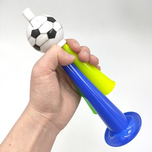 Ventilador de concierto de doble tono de cuerno de fútbol de juguete de porristas para eventos deportivos - Product Image 5