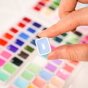 Ensemble de peinture à l'eau solide de 24 <span class=keywords><strong>couleurs</strong></span>, 1 ml, ensemble de pigments pour la peinture des enfants - Product Image 3