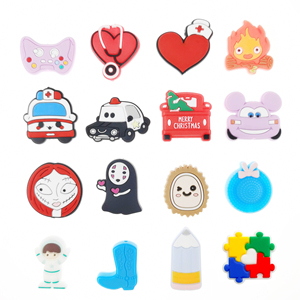 Cuentas de silicona con forma de animales de dibujos animados, ideales para la fabricación de pulseras, llaveros y joyería. - Product Image 5