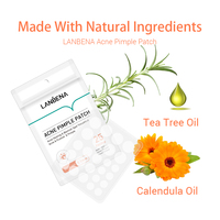 LANBENA — Patch hydratant pour boutons d'acné, réparateur et apaisant pour le visage, élimine les tâches et