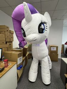 सुंदर रूप से घोड़े की शुभंकर सूट कार्टून चरित्र, वयस्कों के लिए छोटे पोनी शुभंकर पोशाक - Product Image 5