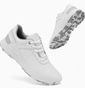 Chaussures de golf blanches imperméables, baskets de golf à semelles résistantes à l'usure, chaussures de sport légères, taille personnalisée - Product Image 6