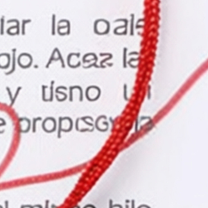 Braccialetto El Hilo Rojo con Ciondolo a Stella, Accessorio di Moda Unisex - Product Image 4