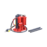 Cric hydraulique pneumatique vertical en acier 12T pour réparation de camions