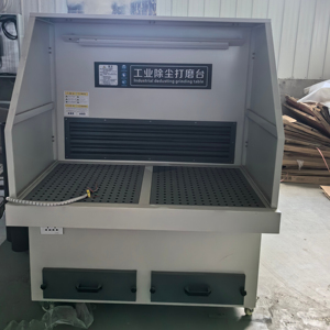 Tavolo Industriale Portatile Autopulente Antideflagrante con Aspirazione Verso il Basso per Levigatura e Lucidatura - Product Image 1