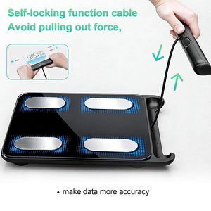 Báscula Inteligente de Grasa Corporal de 8 Electrodos, Doble Frecuencia BIA, Composición Corporal Completa, 29 Datos, Sincronización con APP, Bluetooth, Impresión, Báscula de Salud para el Hogar - Product Image 4