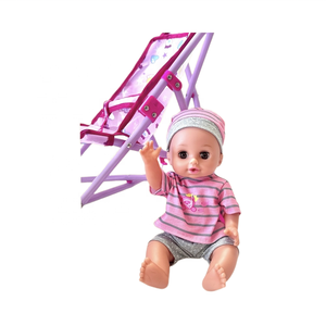 Hot Bán Sang Trọng Tự Làm Phong Cách Nhựa Nursery Chơi Set Phim Hoạt Hình Đồ Chơi Xe Đẩy Cho Tái Sinh Bé Búp Bê Và Trẻ Em 'Nói Đồ Chơi - Product Image 1