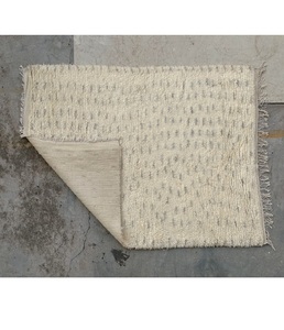 High Quality Wool Hand Knotted Moroccan Carpet Soft Handmade Berber <b>Rug</b> for Bedroom Living Room and Commercial <b>Spaces</b> - Product Image 3