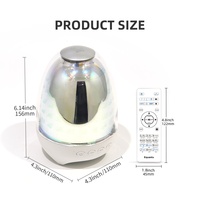 Lampu Speaker Al-Quran Bentuk Telur, Penunjuk Waktu Azan, Al-Quran Lengkap, Hadiah Muslim Islami, Kontrol Aplikasi, Pemutar Al-Quran LED