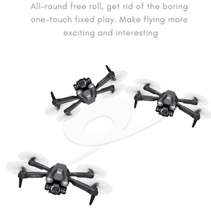 Advanced H66 Folding <b>Drone</b> 4K Dual Camera Optical Flow Hovering for Model Aircraft & Remote Control Aerial Photography - Product Image 1