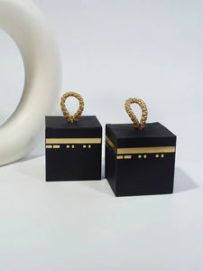 Caja de regalo portátil Eid Mubarak Ramadan Kareem, cajas de recuerdos para la fiesta del Eid, caja de dulces para Eid al Fitr, empaque para chocolate. - Product Image 5