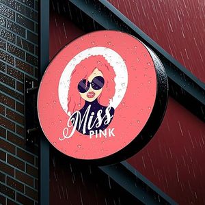 Tùy chỉnh ngoài trời dẫn ánh sáng Hộp hoặc vòng chiếu sáng xoay Acrylic chiếu sáng Hộp in ấn dẫn ánh sáng Hộp dấu hiệu - Product Image 2