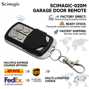 Télécommande de portail SMG-020M la plus récente, duplicateur 433 MHz pour certains codes roulants et tous les codes fixes, <span class=keywords><strong>porte</strong></span>-clés 433,92 MHz pour barrière - Product Image 1