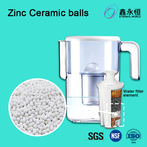 Billes en céramique minérale de zinc ETERNAL WORLD pour médias filtrants d'eau, libération d'ions longue durée - Product Image 2