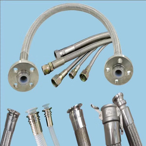 Tubería de PTFE Convolucionada con Malla Metálica Externa para Aplicaciones de Alta Temperatura y Resistentes a la Corrosión - Product Image 5