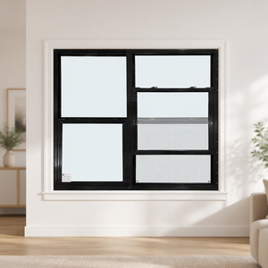 <span class=keywords><strong>Fenêtres</strong></span> coulissantes verticales en <span class=keywords><strong>PVC</strong></span> pour l'extérieur des bâtiments résidentiels, <span class=keywords><strong>double</strong></span> <span class=keywords><strong>vitrage</strong></span>, isolation thermique - Product Image 3