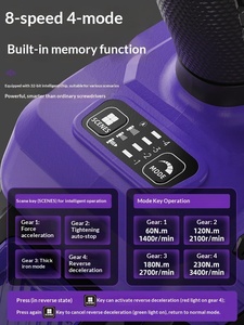 Prêt à être expédié - Perceuse-<span class=keywords><strong>visseuse</strong></span> sans fil intelligente 21V avec moteur sans balais puissant et contrôle intelligent - Product Image 3