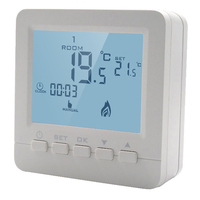Controlador de Temperatura de Agua Digital WiFi, Precisión 1, 4000W, Calefacción Eléctrica, Caldera de Pared, Sensor NTC, Control 5-99