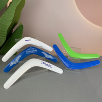 Regalos Promocionales con Logotipo Personalizado, Actividades Interactivas al Aire Libre, Disco Volador de Plástico Colorido en Forma de V para Niños