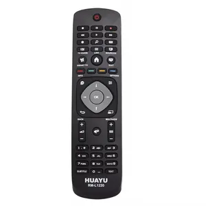 HUAYU RM-L1220 TV remote control For Philips 3D/LCD/LED HDTV support OEM/ODM remote controller