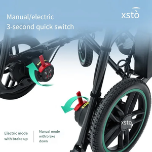 Fauteuil roulant électrique intelligent <span class=keywords><strong>XSTO</strong></span> EzGo3 en fibre de carbone, robot mobile d'assistance à la mobilité, robot mobile intégré - Product Image 2
