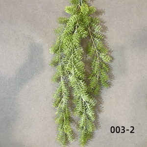 Hotel ristorante sala tetto verde foglia finta erba pannello parete verde verde verde foglie artificiali appese piante simulate <span class=keywords><strong>felci</strong></span> vegetali - Product Image 6