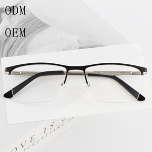 Người đàn ông của nửa-khung kính quang học kim cương hình dạng khuôn mặt đầy màu sắc phong cách máy tính chống màu xanh Kính đọc sách làm hợp kim kim loại in - Product Image 2