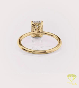 Anillo de Compromiso de Moissanita al por Mayor para Joyería Nupcial Elegante, Eventos de Compromiso y Momentos Especiales en Venta - Product Image 1