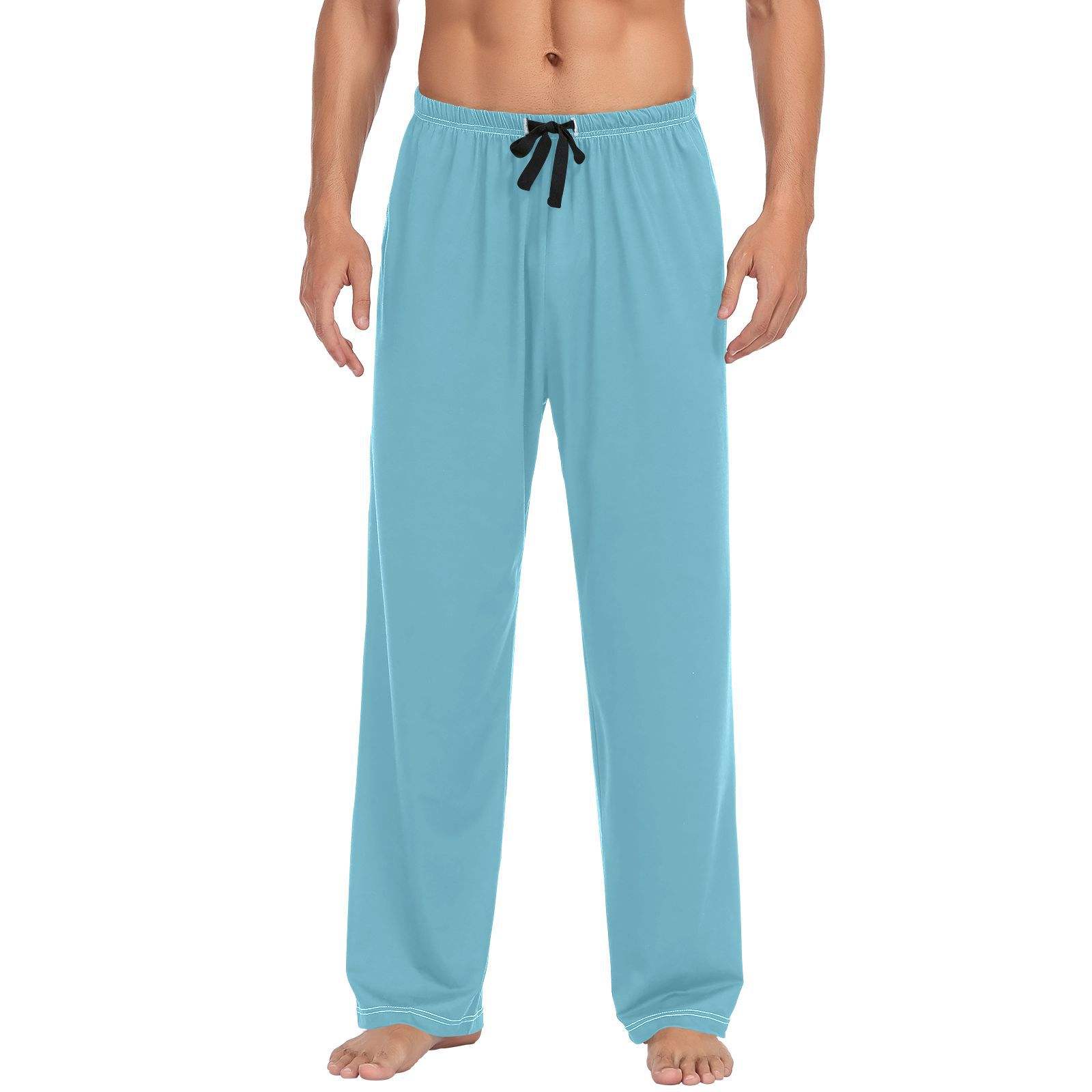New Design Custom Men's Oversized Pajama Pants Sleeping Walking