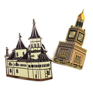 Bán Buôn Quà Tặng Tùy Chỉnh Trang Trí Quần Áo Trâm Huy Hiệu Màu Mềm Men Kim Loại Hợp Kim Ve Áo Pins Cho Quà Lưu Niệm - Product Image 3