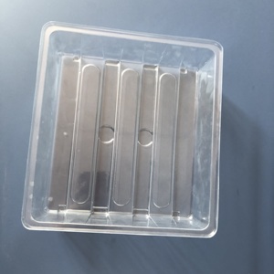 Boîte blister personnalisée en PET plateau pour semis <span class=keywords><strong>pot</strong></span> de <span class=keywords><strong>fleur</strong></span> en plastique succulent pour légumes avec couvercle boîte transparente - Product Image 5