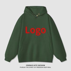 Sudaderas con capucha y sudaderas con logotipo personalizado con estampado de peso pesado de calidad de lujo para hombre: 100% algodón, felpa francesa gruesa, ajuste de gran tamaño - Product Image 4