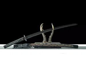 Cuchillo de Supervivencia Tipo Espada, Personalizable, Hoja de Acero Inoxidable, Diseño de Dragón de Madera, para Caza, Uso Industrial, OEM Disponible - Product Image 3