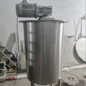 Tanque de mezcla automático con agitador, diseño de acero inoxidable para mezclar lodos líquidos, uso industrial. - Product Image 1