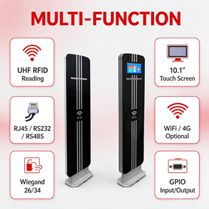 Lector de Seguridad RFID UHF Comercial VANCH, Antena de Haz Estrecho ISO 18000-6C para Seguimiento de Archivos en Bibliotecas y Comercios - Product Image 2