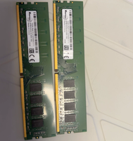 RAM DDR4 2666 MHz 16 Go d'occasion, mémoire originale, RAM de bureau d'occasion, marque aléatoire, bon état de fonctionnement