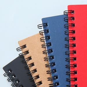 Bloc-notes en papier kraft durable de gros cahier collant écologique pour l'école de bureau - Product Image 4