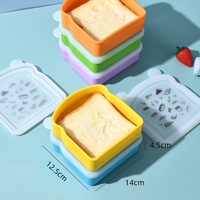 Voedselveilige siliconen broodtrommel voor toast, magnetronbestendig, 400 ml, met deksel, makkelijk schoon te maken, aangepaste kleur, logo, OEM