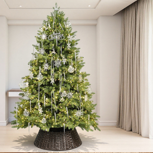 <span class=keywords><strong>Albero</strong></span> <span class=keywords><strong>di</strong></span> <span class=keywords><strong>Natale</strong></span> Artificiale Pieghevole in PE Puro da 4/5/6/7/8/10 Piedi con Luci LED, Decorazioni Ecologiche <span class=keywords><strong>di</strong></span> Alta Qualità, Prezzo EXW - Product Image 6