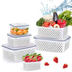 Panier De vidange De cuisine ShengBang Cesta De Drenaje récipient De nourriture végétale De cuisine polyvalent - Product Image 2