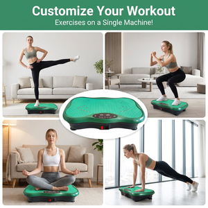 Custom Oem 180w Electric Pro Vibrating Plates High Powered <strong>Foot</strong> Black Lymphatic Vibration Plate <strong>Exercise</strong> <strong>Machine</strong> - Product Image 3