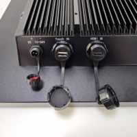Écran d'extension pour détecteur de poissons MARINE MONITOR, protection industrielle IP67, étanche, 1500 nits, affichage Panoptik haute luminosité, moteur