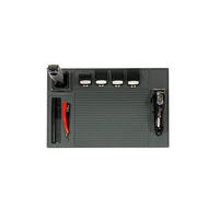 Tapis antidérapant personnalisé pour poste de travail de barbier, imperméable, organiseur d'outils de coiffure, protection de surface pour comptoir de salon