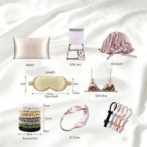 Juego de Fundas de Almohada de Seda de Morera 100% de Grado 6A, Hipoalergénicas, con Cierre - Product Image 5