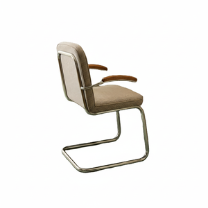 Silla de Madera de Marca Privada con Acabado Desgastado, Perfecta para Dormitorios de Estilo Antiguo, Comedores y Rincones Acogedores - Product Image 1