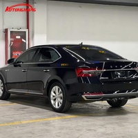 Skoda Superb d'occasion, berline de luxe 2.0T 7DCT, essence, véhicule d'occasion, rapport d'inspection certifié, voiture chinoise
