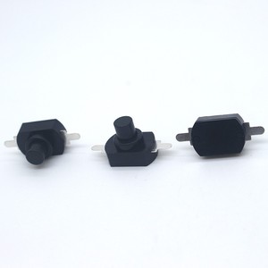2 pins tự-khóa hoặc thiết lập lại chuyển đổi Nylon đồng 12*8 mét Vòng push <span class=keywords><strong>button</strong></span> chuyển - Product Image 1
