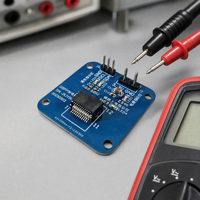 Carte de test d'alimentation DSFP JXJY001 avec indicateur LED intégré pour le test de vieillissement des modules optiques et l'intégration système